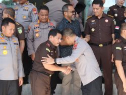 Silaturahmi Kajati-Kapolda Sulteng, Perkokoh Kolaborasi Antar Penegak Hukum