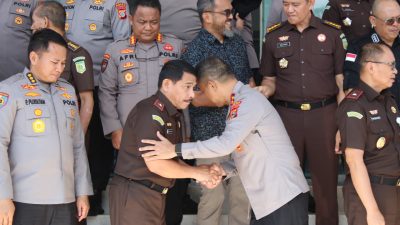 Silaturahmi Kajati-Kapolda Sulteng, Perkokoh Kolaborasi Antar Penegak Hukum