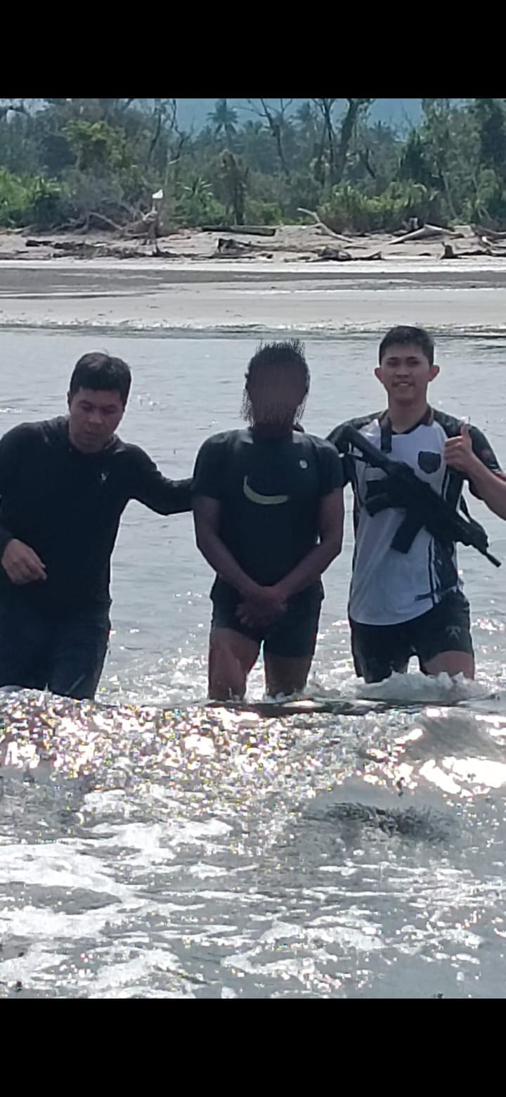 Oprasi Senyap Polairud, Berbuah Hasil, Satu Terduga Pelaku Ilegal Fhising Diamankan