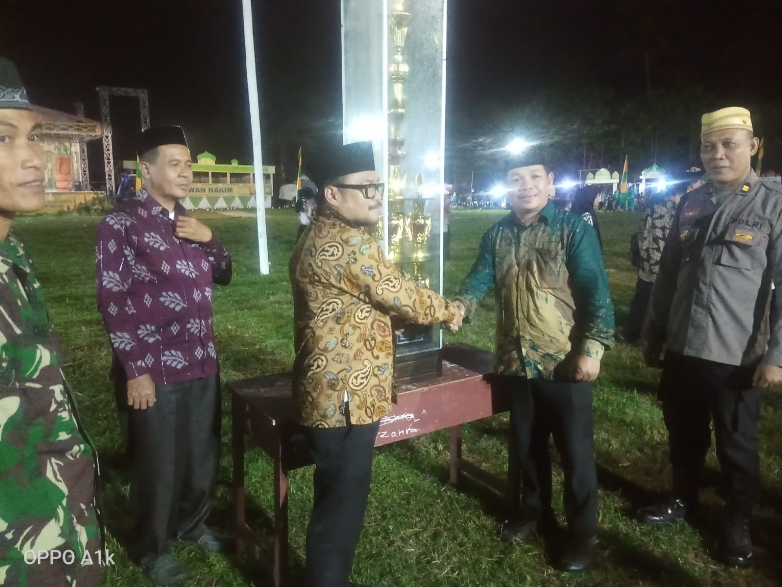 MTQ XX Tinsel, Resmi Ditutup, Desa Tada Bawah Pulang Piala Bergilir.