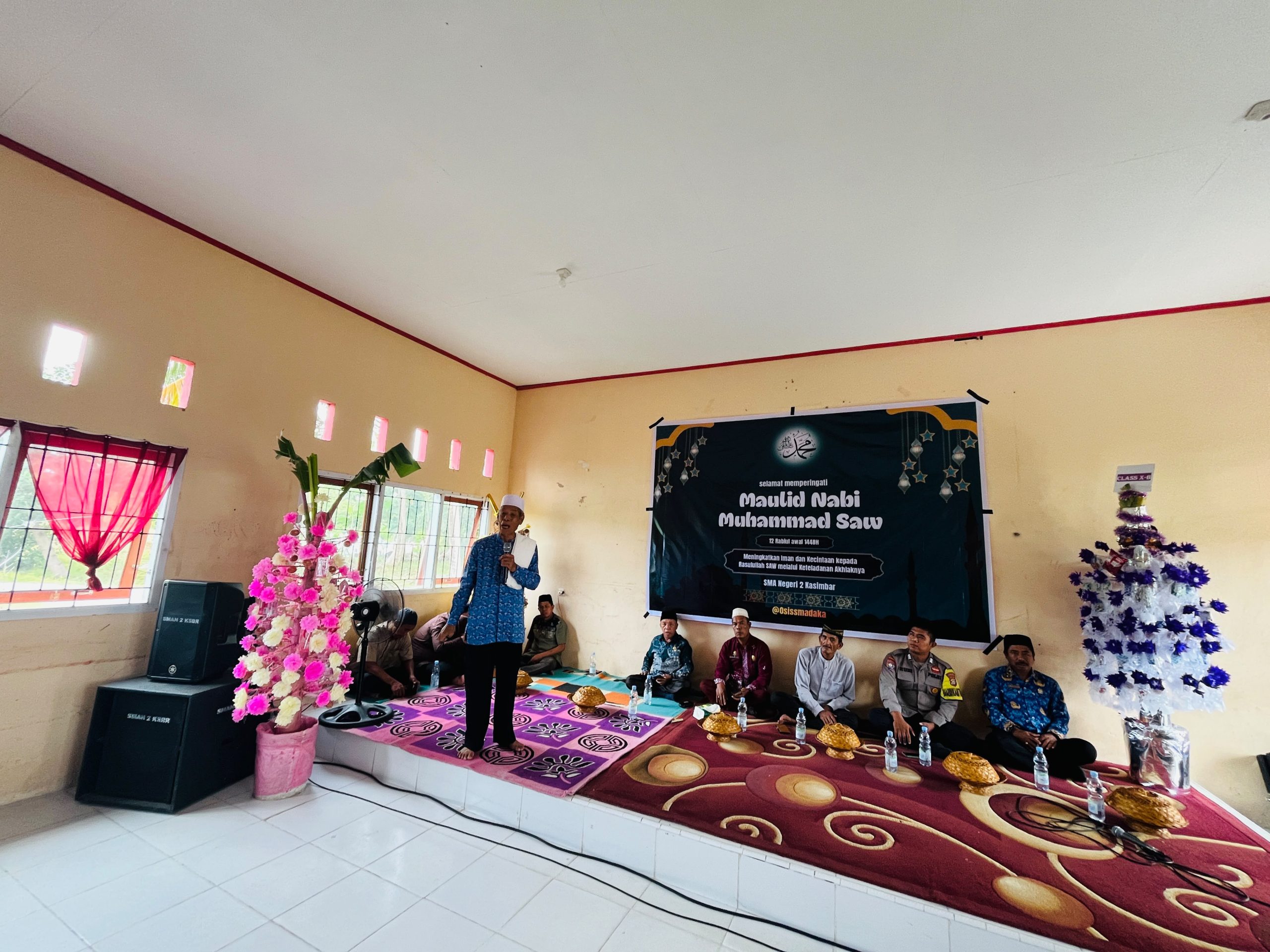 Sederhana, Maulid SMAN 2 Kasimbar Syarat Pesan Moral