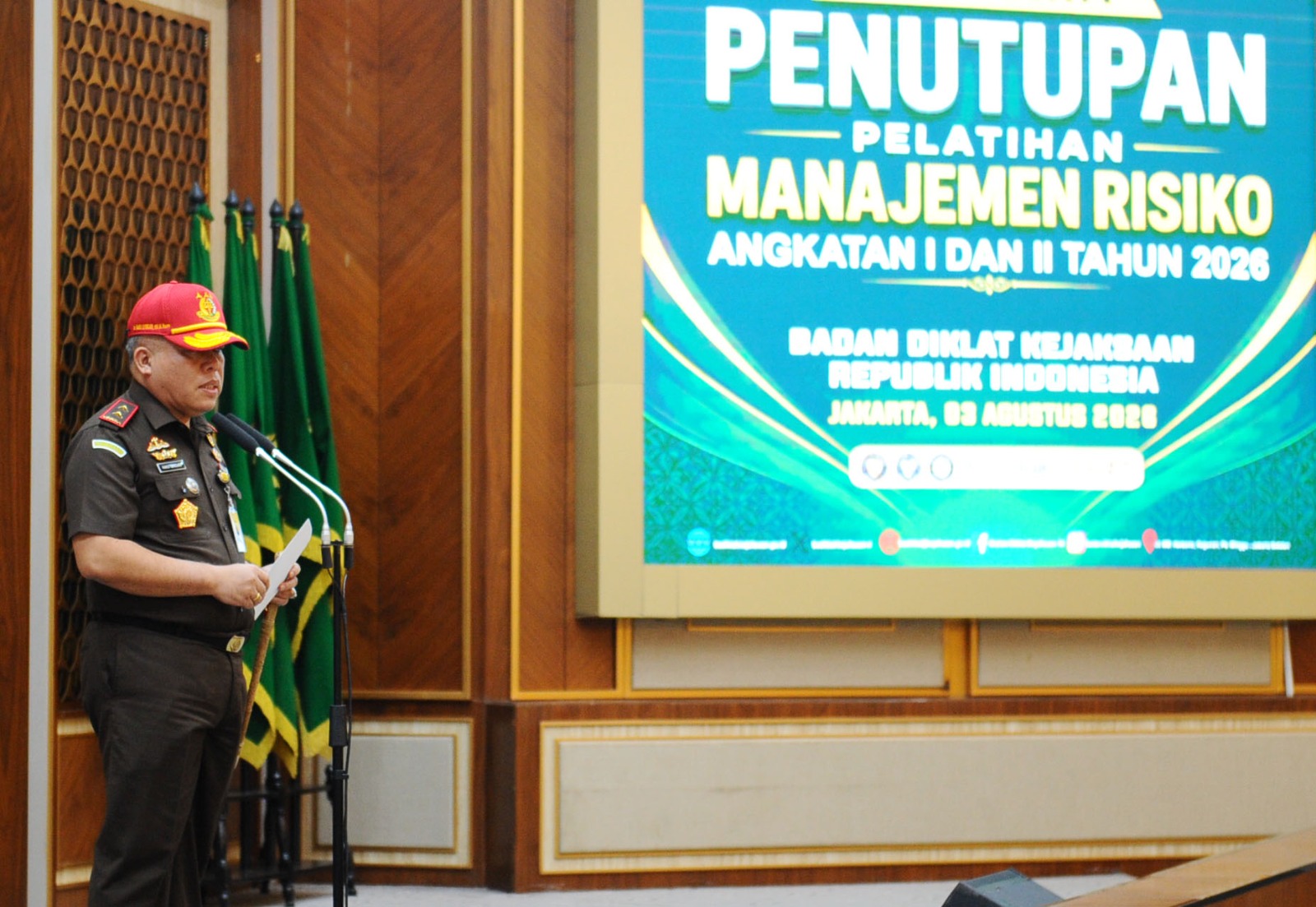 Badan Diklat Kejaksaan Cetak Agen Perubahan Berbasis Risiko