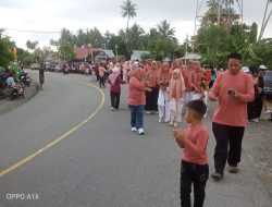Hujan Mengguyur, Semangat Warga Tinombo Selatan Tetap Berkobar