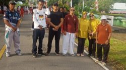 Jalan Santai Warnai HUT RI ke-81 di SMAN 2 Kasimbar