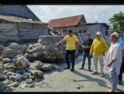 Abrasi Pantai Ancam Pemukiman Warga Malanggo Pesisir, Pemda Parimo Siapkan Pemecah Ombak