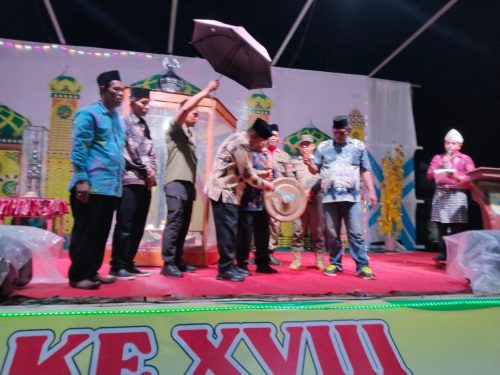 Hujan Deras Tak Padamkan Semangat MTQ ke-18 Kasimbar