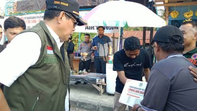 360 Pipa dan Semen Disalurkan untuk Korban Banjir Toboli Barat