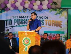Perkuat Layanan Publik, Bupati Erwin, Resmikan Fasilitas Kesehatan di Torue