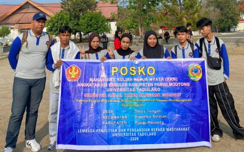 Mahasiswa KKN Untad Angkatan 118 Dorong Pemberdayaan Desa Siney Tengah