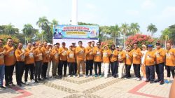Jalan Santai Jadi Pengingat, Jangan Biarkan Anak Putus Sekolah.