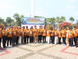 Jalan Santai Jadi Pengingat, Jangan Biarkan Anak Putus Sekolah.