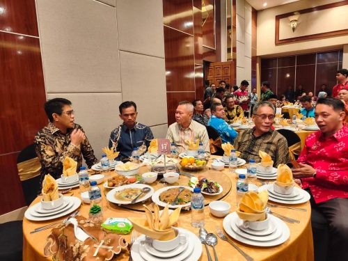Perkuat Kolaborasi, Erwin Burase Hadiri Pisah Sambut Kapolda