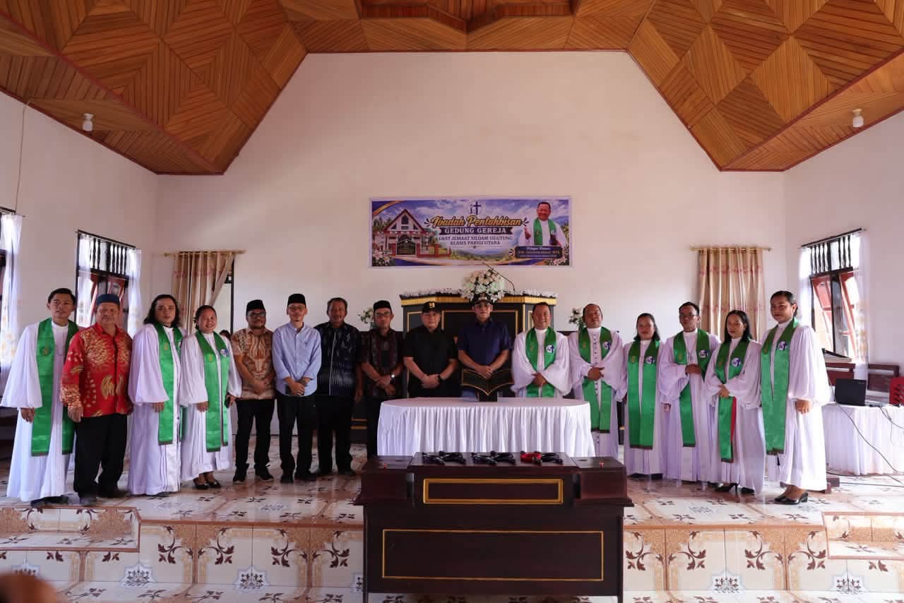 30 Tahun Menanti, Gereja GKST Siloam Silutung Akhirnya Diresmikan