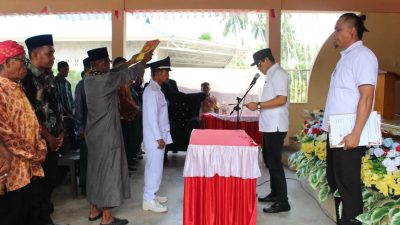Irman Pimpin Desa Pangi, Erwin Burase Tekankan Persatuan dan Pembangunan